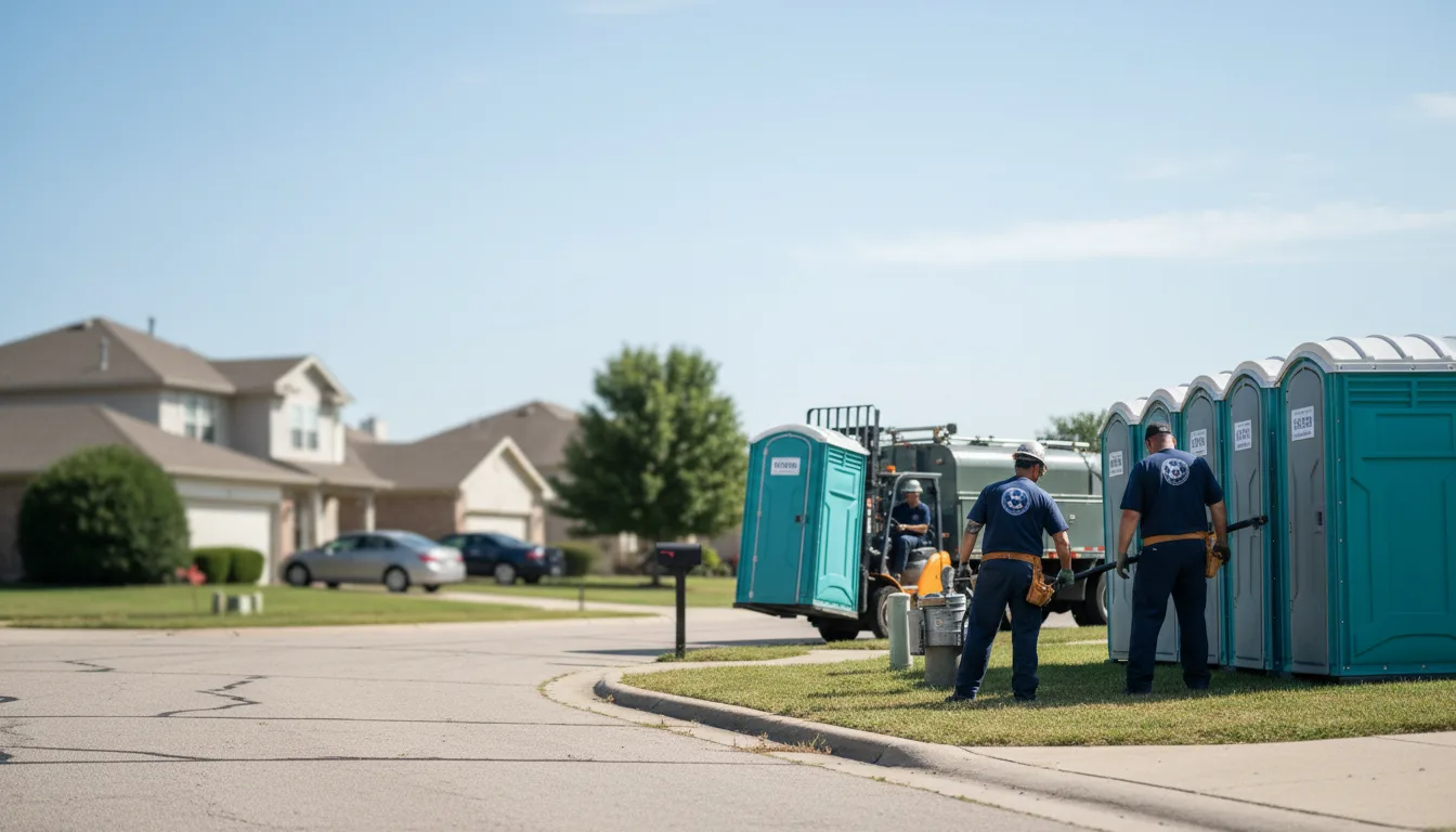 Porta Potty Rental in Columbia, IL near me